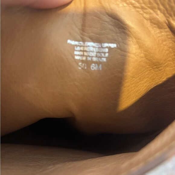 Tory Burch knee high double buckle boots leather dress shoes logo heels - Picture 11 of 11